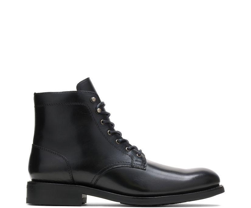 Bottes de Travail Wolverine BLVD Plain-Toe Homme - Noir (UAY843902)